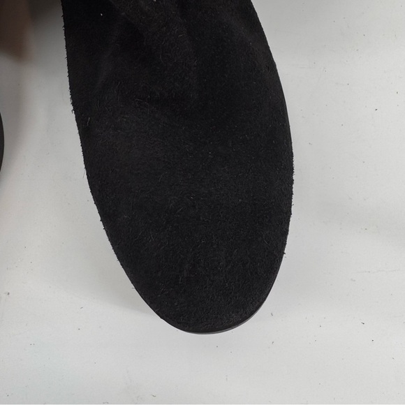 Lucky Brand Black Suede Leather Knee High Boots - Picture 5 of 5